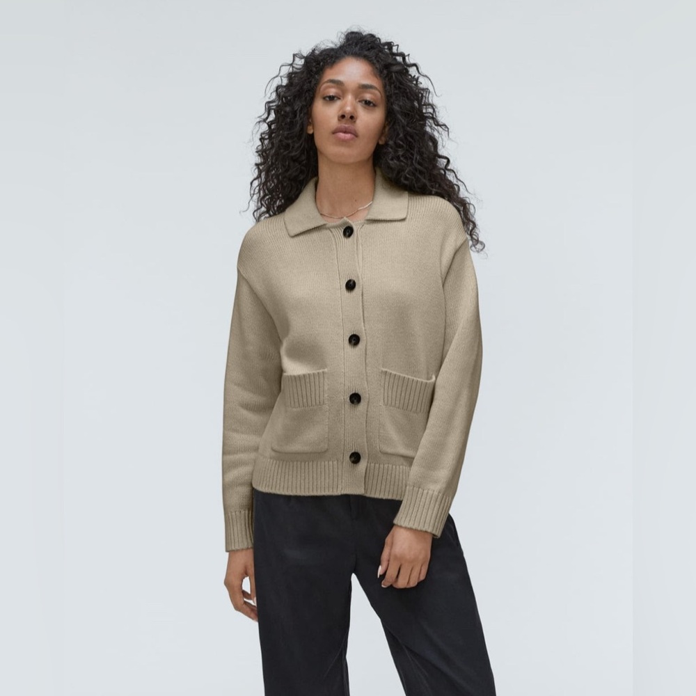 Everlane Chore Sweater Button Down - image 1